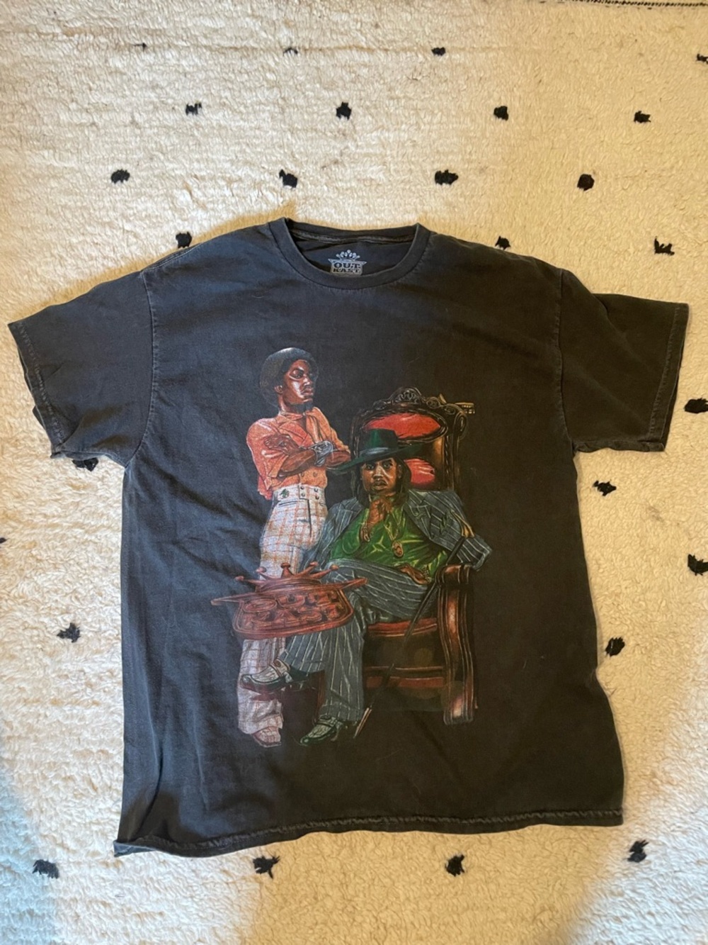 OutKast tour Black Graphic Short Sleeve Tee